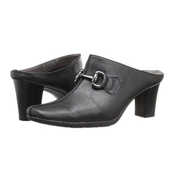aerosoles mules black